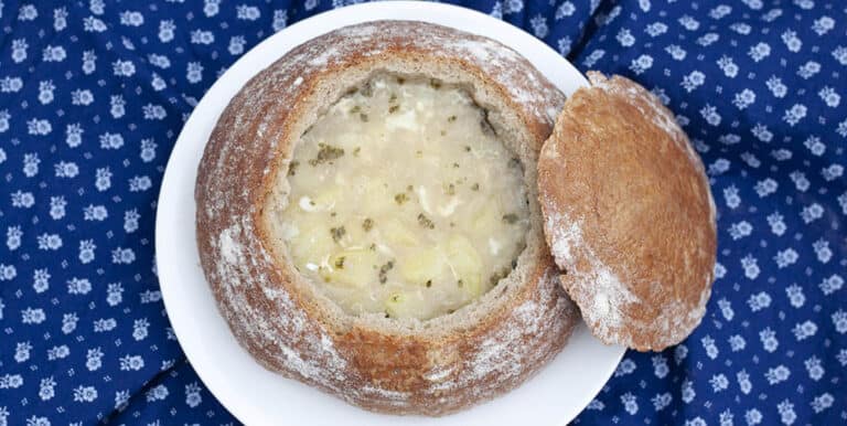 Esne Ka Traditional Czech Garlic Soup Czechology