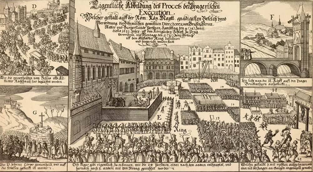 On this day in 1621: Old Town Square Execution - Czechology