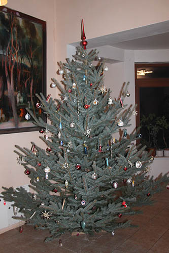 czechoslovakia christmas tree