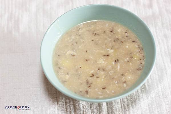 Kmínová polévka - Czech Caraway Soup - Czechology